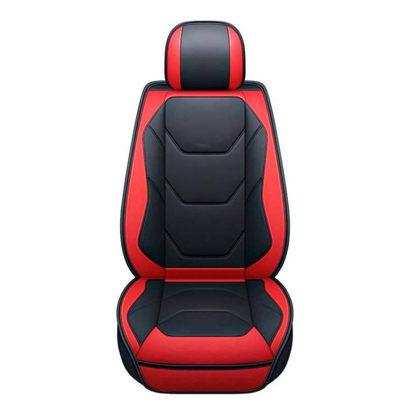 Sitzschoner 1 Stücke Auto Sitz Abdeckung PU Universal Vordersitzbezüge Zubehör Sitz Zurück Kissen Protetor Auto Innen Teile(6) von SZYNBQ