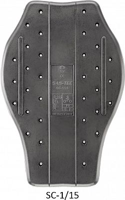SaS-Tec SC-1, Rückenprotektor Level-2 - Schwarz - SC-1/15 von SaS-Tec