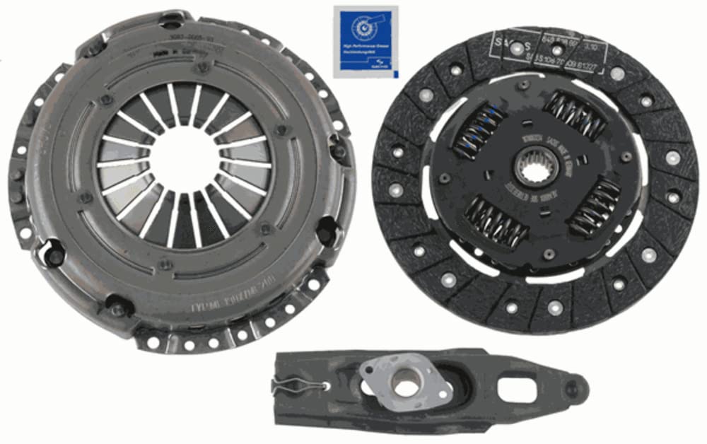 SACHS Kupplungssatz 3000 951 039, OE-Qualität, Kupplungssatz-Austausch beim Auto SACHS Kupplungssatz 3000 951 039, OE-Qualität, Kupplungssatz-Austausch beim Auto von SACHS