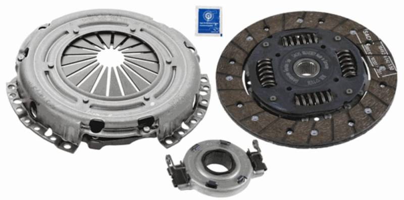 SACHS 3000 581 002 Kupplungssatz für Volkswagen Lupo I (6X1, 6E1) 1998-2005 und Andere Fahrzeuge von SACHS