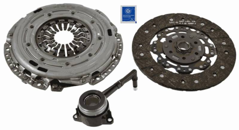 SACHS Kupplungssatz 3000 990 328, OE-Qualität, Kupplungssatz-Austausch beim Auto von SACHS