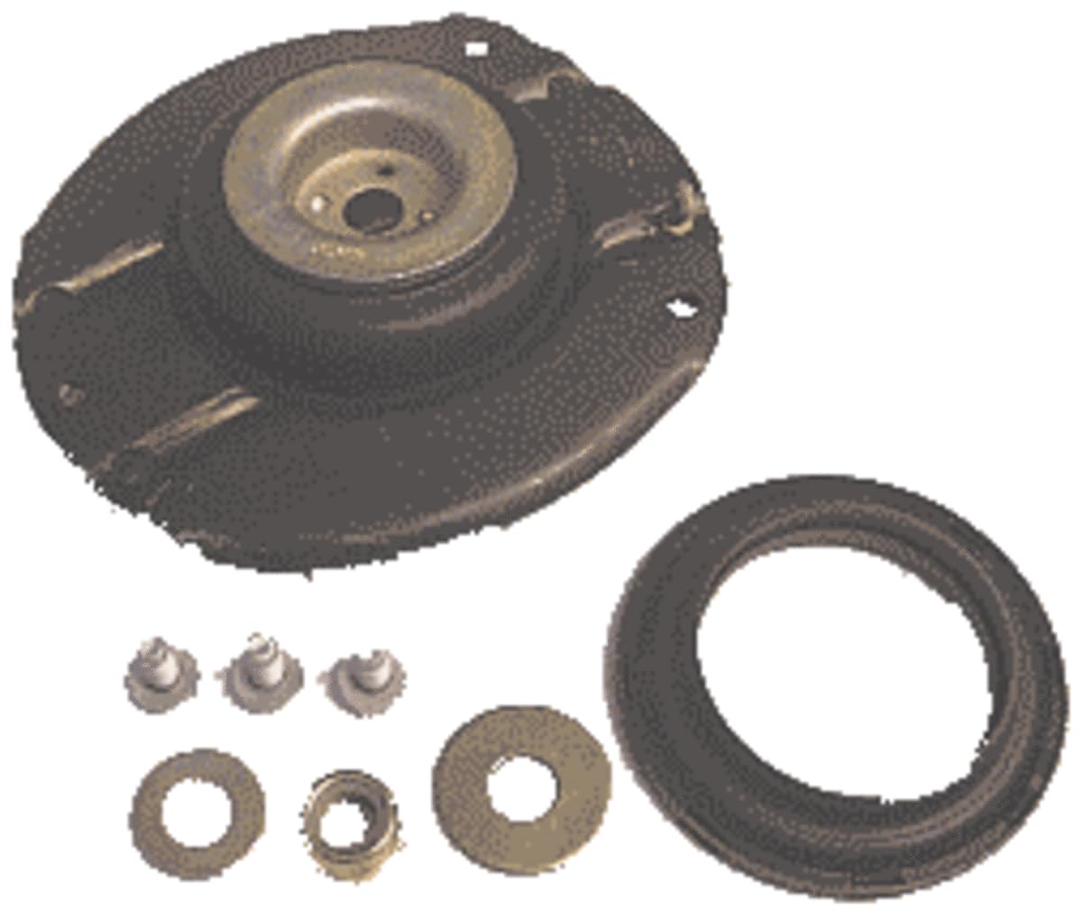 SACHS 802 215 Reparatursatz Federbeinstützlager für Peugeot 206 Schrägheck (2A/C) 1998-2012 Links, Vorderachse und andere fahrzeuge von SACHS