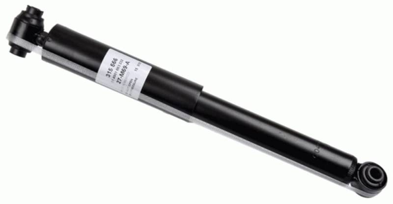 SACHS 315 566 Stoßdämpfer für Chrysler PT Cruiser (PT_) 2000-2010 Hinterachse und andere fahrzeuge von SACHS