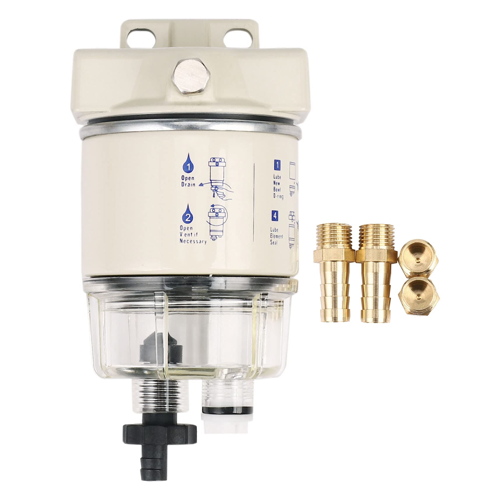 Sadkyer R12T Filter Wasserabscheider – Motor für Racor 140R 120AT S3240 ZG1/4-19 Auto Combo Filter Sadkyer R12T Filter Wasserabscheider – Motor für Racor 140R 120AT S3240 ZG1/4-19 Auto Combo Filter von Sadkyer
