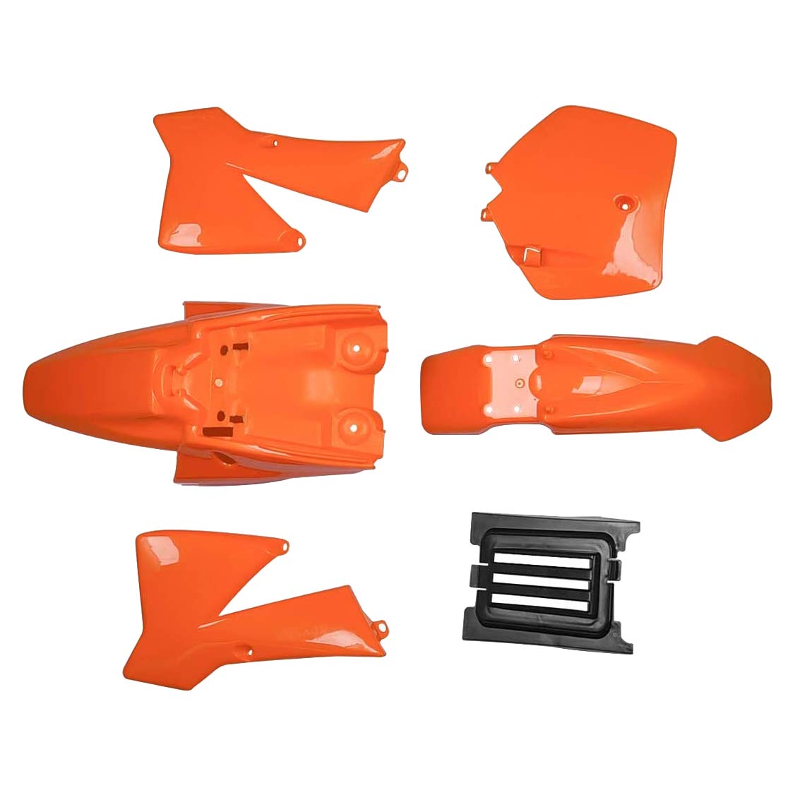 Sadkyer Set mit Teilen für Verkleidungskörper, orange, für 50 50 cc 50 SX Mini Dirt Pit Kids für KTM50 Senior Junior Jr von Sadkyer