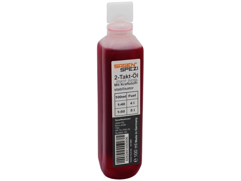 100 ml Sägenspezi 2-Takt-Öl teilsynthetisch für Motorsägen 0,1 Liter (10) von Sägenspezi