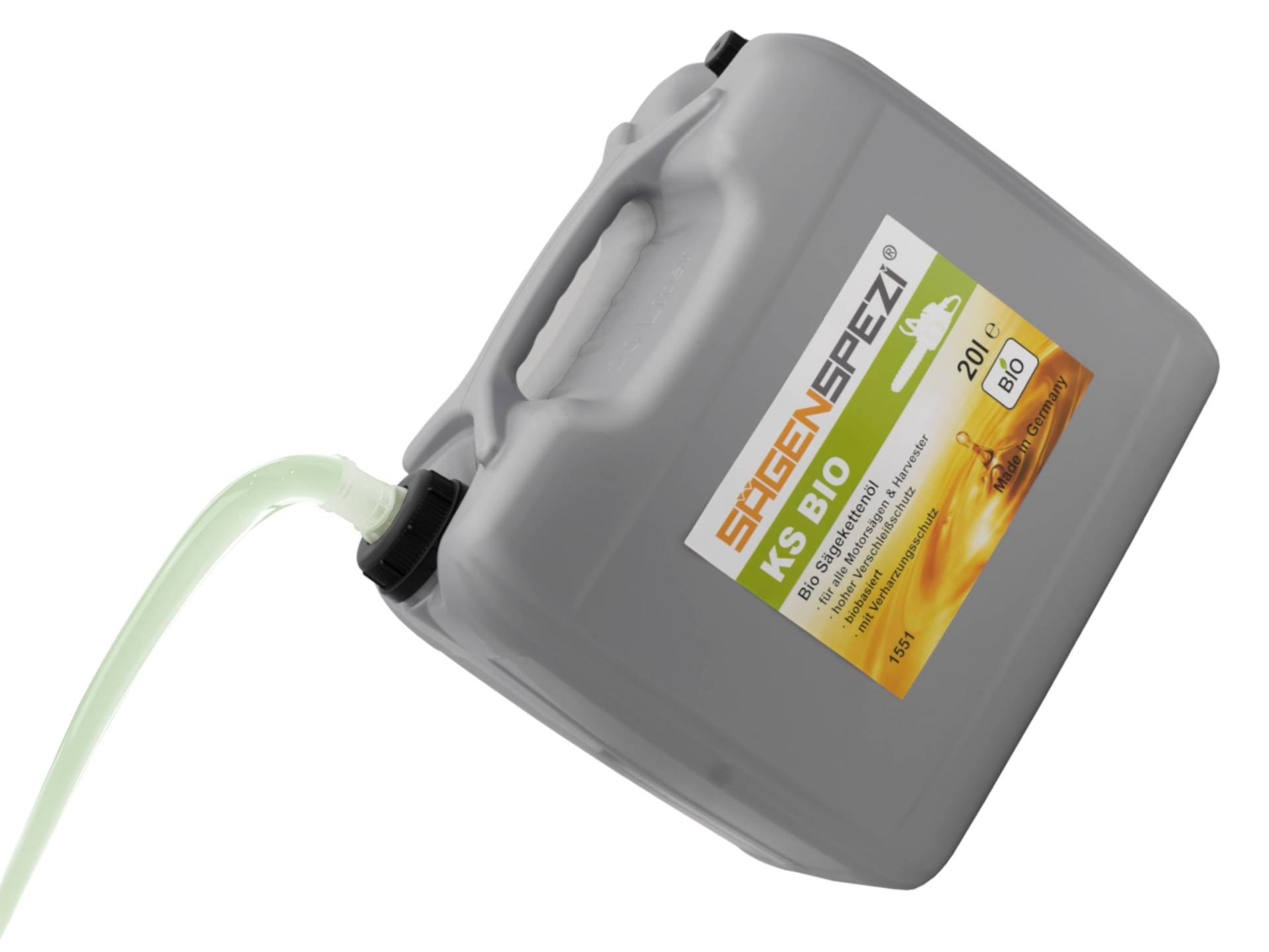 20 Liter Sägenspezi KS BIO Säge-Kettenöl Haftöl für Motorsägen von Sägenspezi