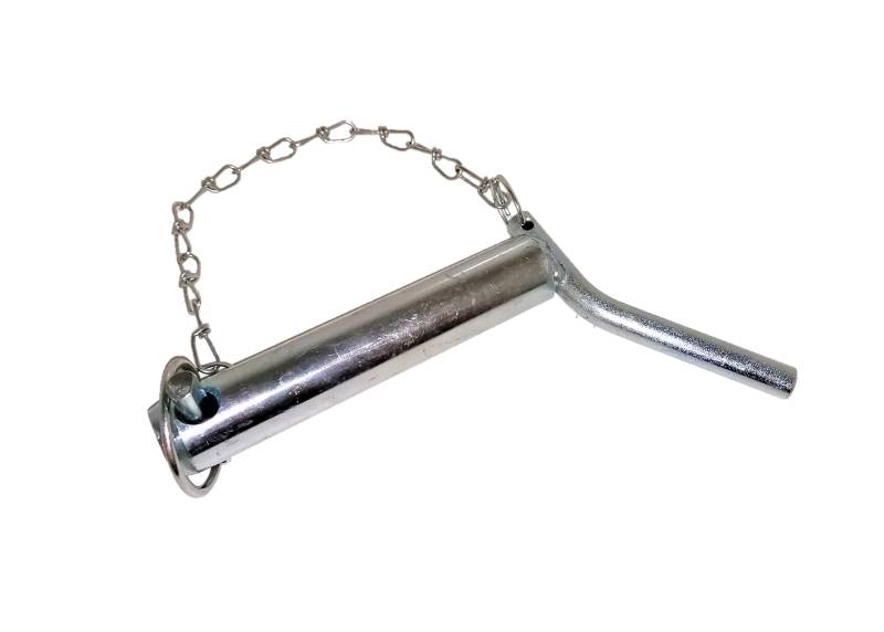 Sägenspezi Oberlenkerbolzen | Kat 1 | 19 mm | 125 mm Nutzlänge | mit Kette & Splint | Steckbolzen | Oberlenker | Sicherungsbolzen | Kategorie 2 | Bolzen | Gerätebolzen 0322 6288 von Sägenspezi