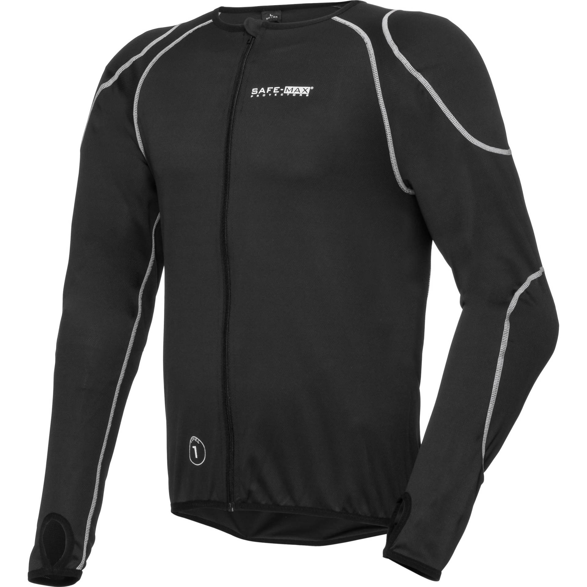 Safe Max Unterziehjacke mit Gelenk- und Rückenprotektor 3.0 sw XXL Safe Max Unterziehjacke mit Gelenk- und Rückenprotektor 3.0 sw XXL von Safe Max