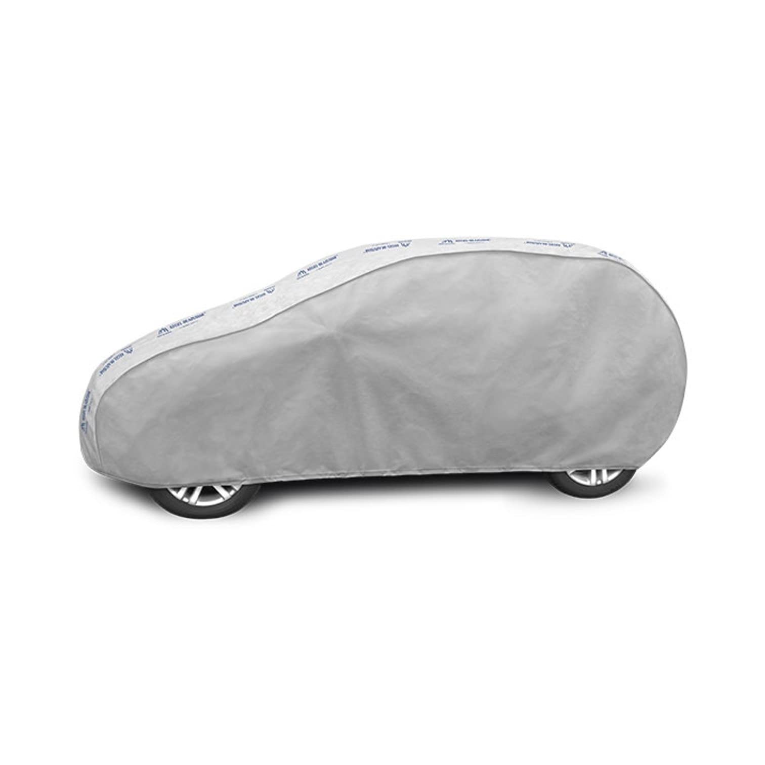 Autoabdeckung Wasserfest & Extrastark kompatibel mit Opel Corsa B (93-00) Atmungsaktive Autoplane Abdeckplane Grau von Saferide