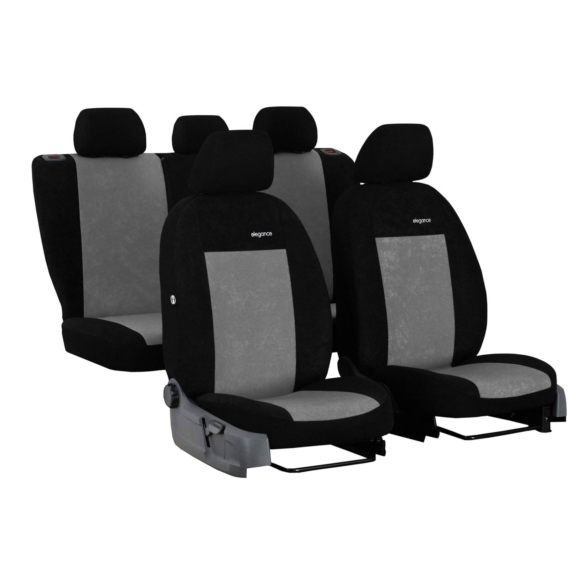 Autositzbezüge Grau Komplettset 5-Sitze Sitzbezug Sitzschoner Auto Schonbezüge Autositzbezüge Grau Komplettset 5-Sitze Sitzbezug Sitzschoner Auto Schonbezüge von Saferide