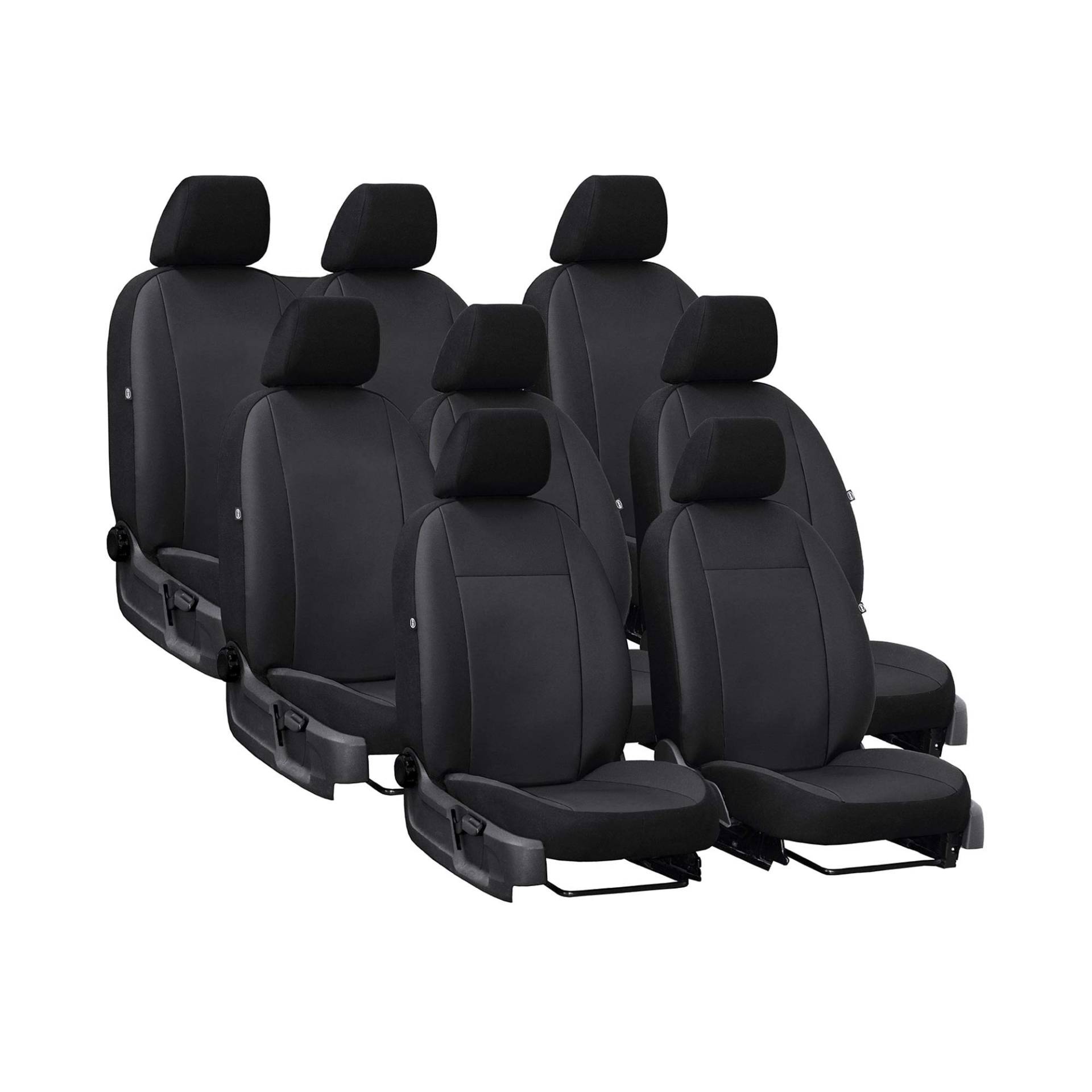 Saferide Autositzbezüge Schwarz 8-Sitze Transporter Schonbezüge Maß Sitzbezug Komplettset Saferide Autositzbezüge Schwarz 8-Sitze Transporter Schonbezüge Maß Sitzbezug Komplettset von Saferide
