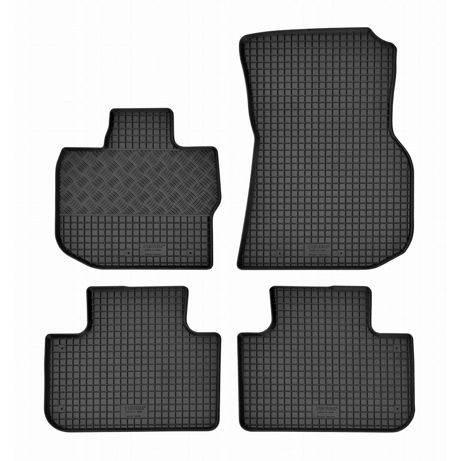 Fußmatten kompatibel mit BMW X3 G01 2018- Gummi Auto 100% passgenaue Gummimatten Automatten Antirutsch Schwarz von Saferide