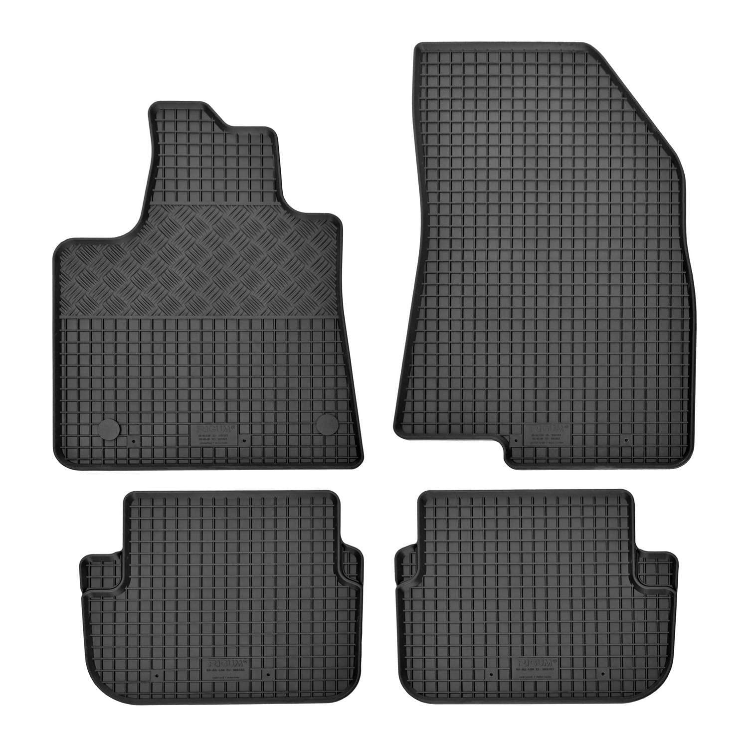 Fußmatten kompatibel mit Dacia Sandero/Sandero Stepway 2021- Gummi Auto 100% passgenaue Gummimatten Automatten Antirutsch Schwarz Fußmatten kompatibel mit Dacia Sandero/Sandero Stepway 2021- Gummi Auto 100% passgenaue Gummimatten Automatten Antirutsch Schwarz von Saferide