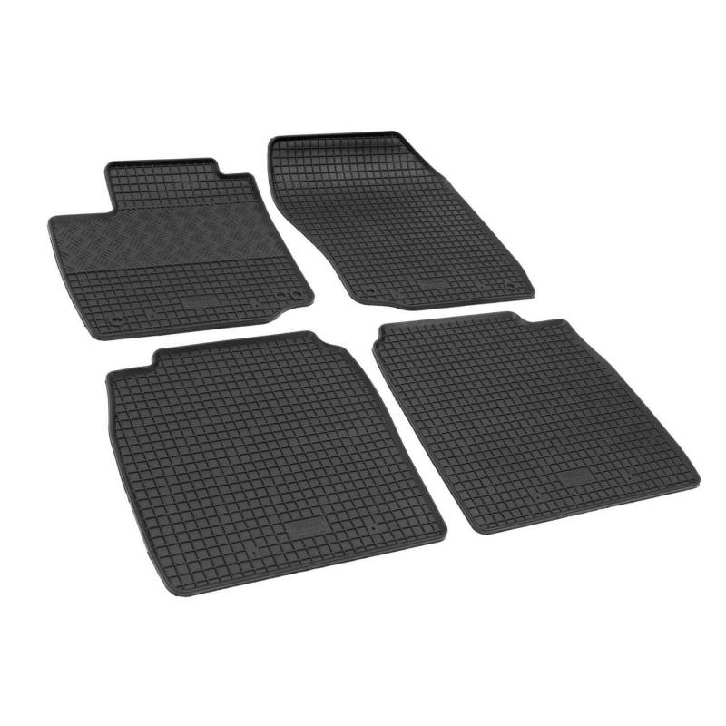 Fußmatten kompatibel mit Honda Civic 2012-2016 Gummi Auto 100% passgenaue Gummimatten Automatten Antirutsch Schwarz von Saferide