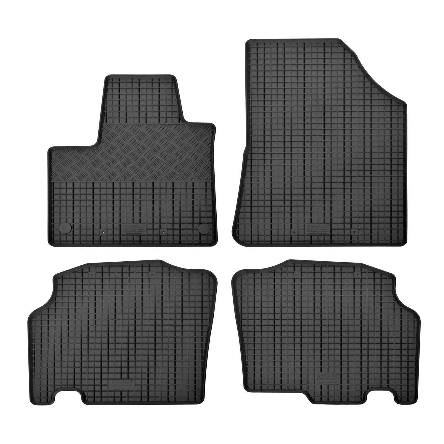 Fußmatten kompatibel mit Nissan Townstar 5 Sitze 2022- Gummi Auto 100% passgenaue Gummimatten Automatten Antirutsch Schwarz Fußmatten kompatibel mit Nissan Townstar 5 Sitze 2022- Gummi Auto 100% passgenaue Gummimatten Automatten Antirutsch Schwarz von Saferide