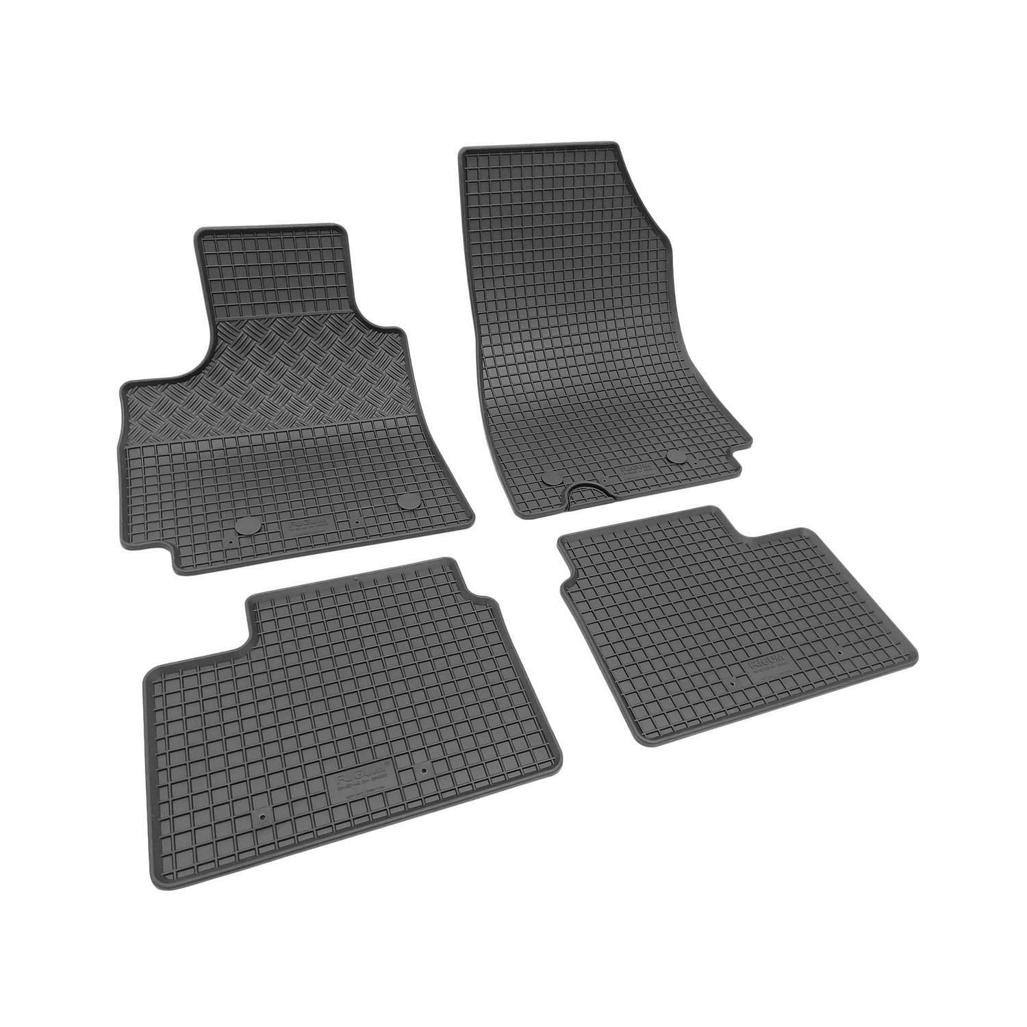 Fußmatten kompatibel mit Renault Arkana 2021- Gummi Auto 100% passgenaue Gummimatten Automatten Antirutsch Schwarz von Saferide