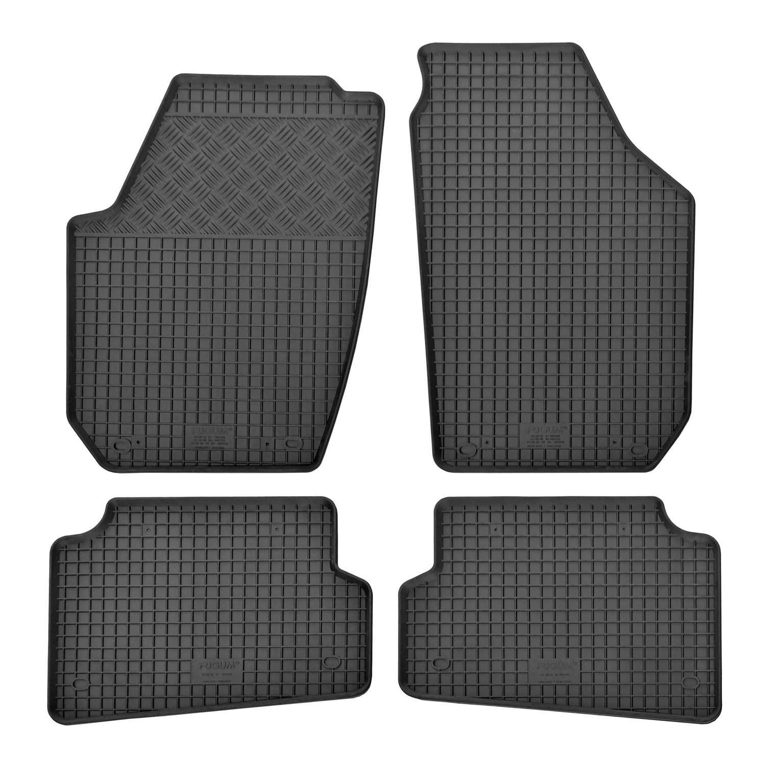 Fußmatten kompatibel mit Skoda Fabia 2007-2014 Gummi Auto 100% passgenaue Gummimatten Automatten Antirutsch Schwarz Fußmatten kompatibel mit Skoda Fabia 2007-2014 Gummi Auto 100% passgenaue Gummimatten Automatten Antirutsch Schwarz von Saferide