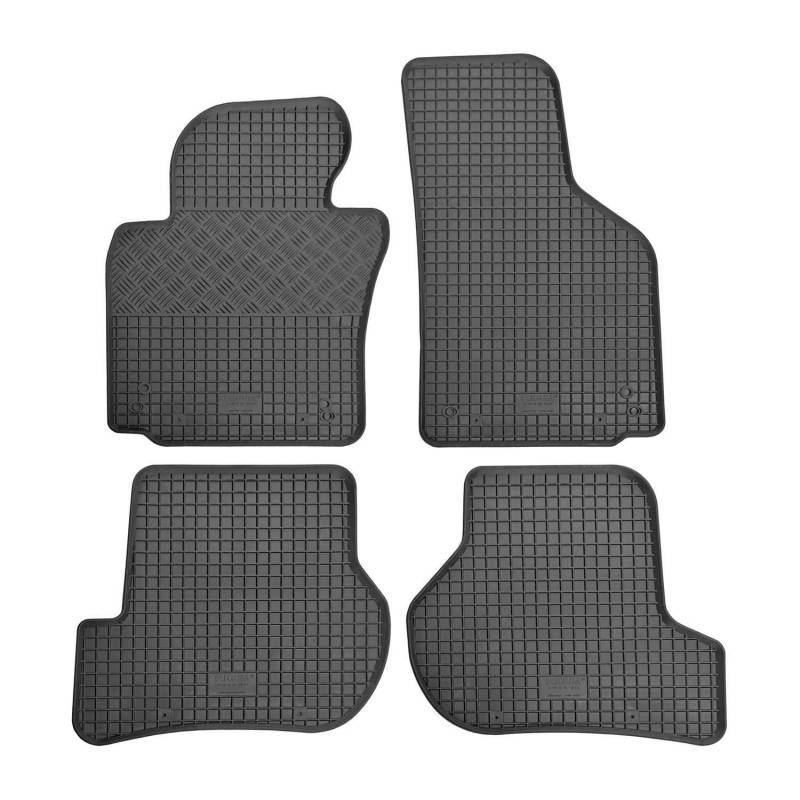 Fußmatten kompatibel mit Volkswagen Golf VI 2008-2012 Gummi Auto 100% passgenaue Gummimatten Automatten Antirutsch Schwarz von Saferide