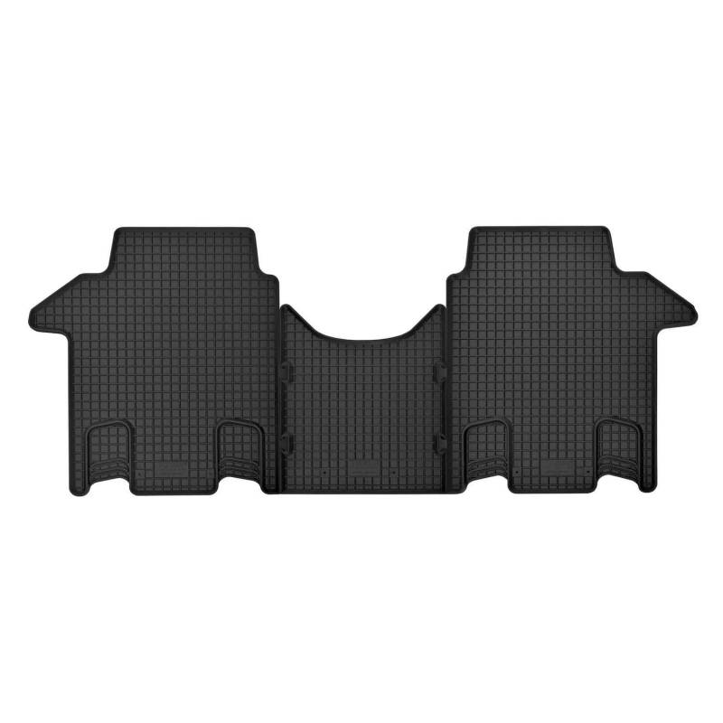 Fußmatten kompatibel mit Volkswagen T7 2. Reihe 2022- Gummi Auto 100% passgenaue Gummimatten Automatten Antirutsch Schwarz von Saferide