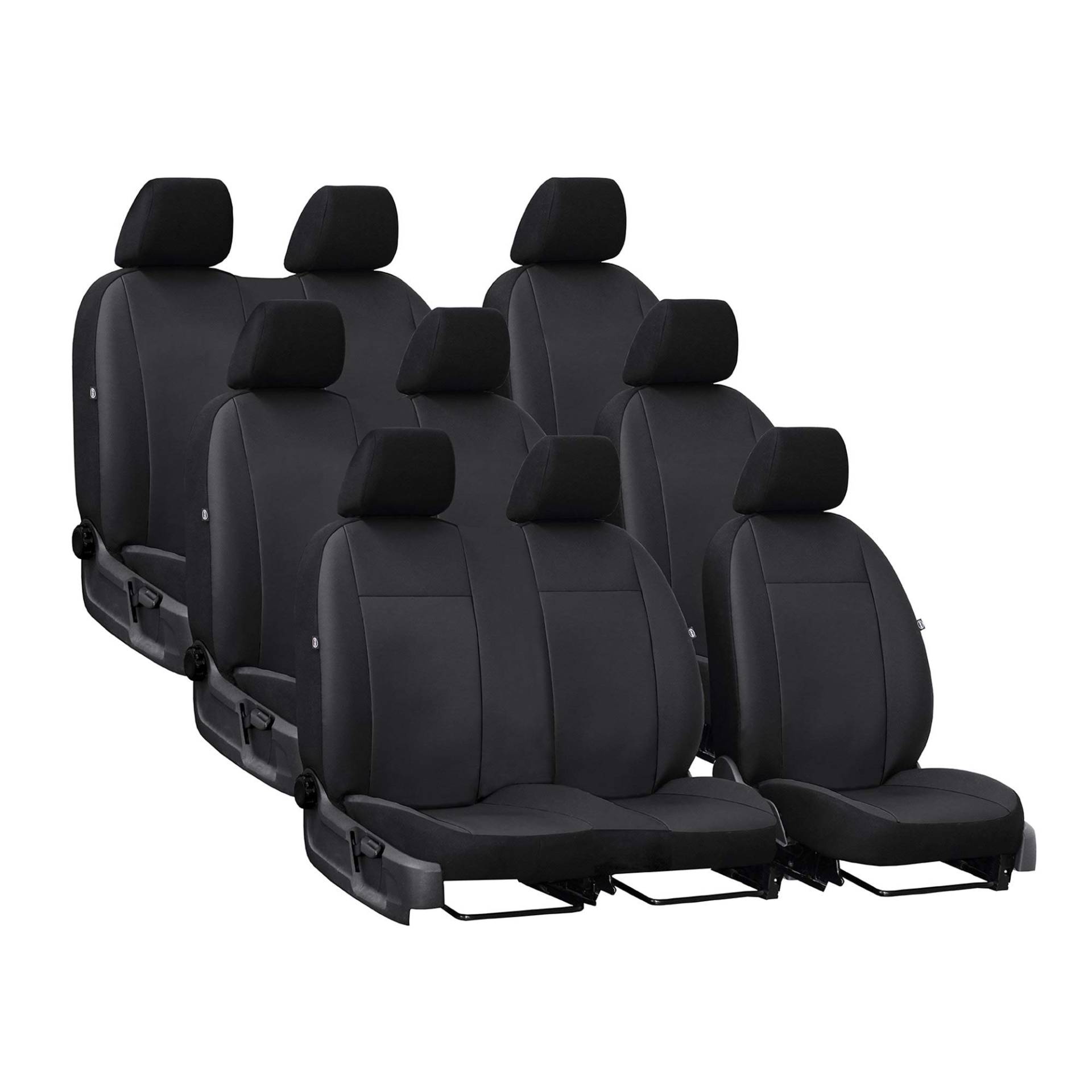 Saferide Autositzbezüge Schwarz 9-Sitze Transporter Schonbezüge Maß Sitzbezug Komplettset Saferide Autositzbezüge Schwarz 9-Sitze Transporter Schonbezüge Maß Sitzbezug Komplettset von Saferide