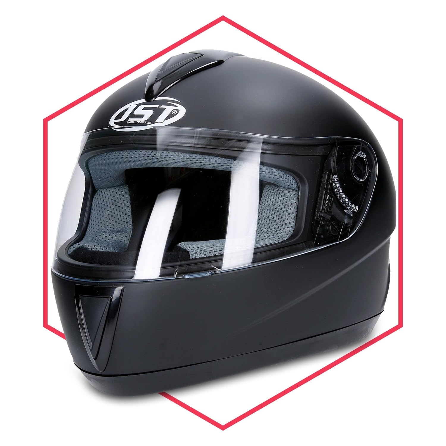 Saferide | Integralhelm Schwarz Matt L 59-60 cm Motorradhelm Quad Damen Herren Roller Gesichtsschutz Klapphelm Erwachsene Regenschutz Sturzhelm Moped Mofa Saferide | Integralhelm Schwarz Matt L 59-60 cm Motorradhelm Quad Damen Herren Roller Gesichtsschutz Klapphelm Erwachsene Regenschutz Sturzhelm Moped Mofa von Saferide