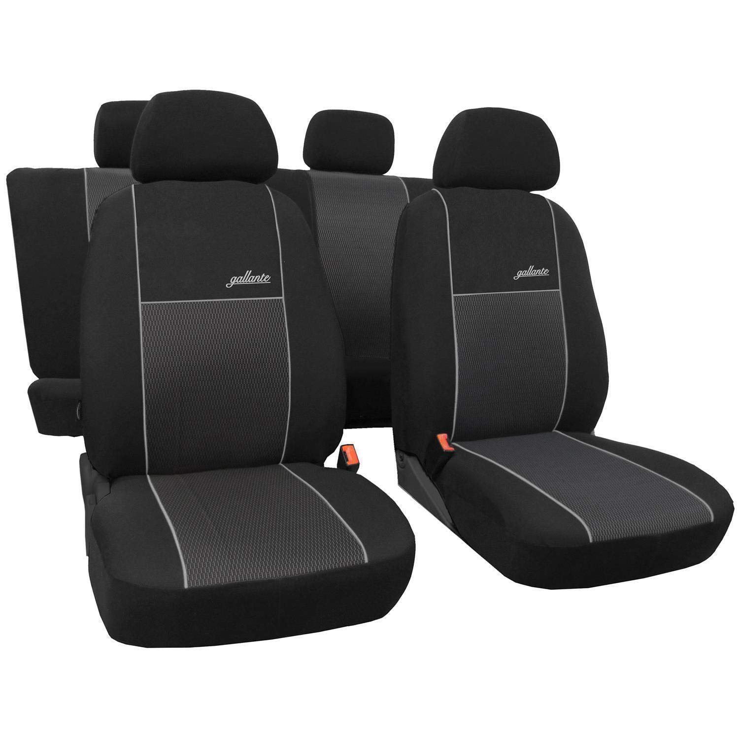 Saferide | Maß Autositzbezüge Schwarz Set Komplettset 5-Sitze Sitzbezüge Sitzbezug Schonbezug Schonbezüge Autoschonbezug Autositzbezug Sitzauflagen Sitzschutz Gallante VIP Saferide | Maß Autositzbezüge Schwarz Set Komplettset 5-Sitze Sitzbezüge Sitzbezug Schonbezug Schonbezüge Autoschonbezug Autositzbezug Sitzauflagen Sitzschutz Gallante VIP von Saferide