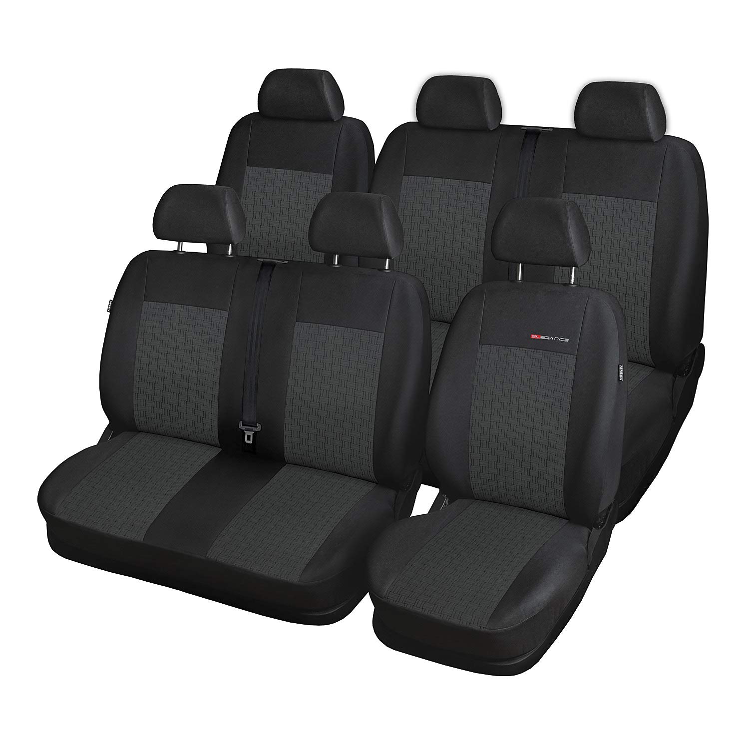 saferide | Maß Autositzbezüge Transporter Grau Set Komplettset 6-Sitze Sitzbezüge Sitzbezug Schonbezug Schonbezüge Autoschonbezug Autositzbezug Sitzauflagen Sitzschutz Elegance saferide | Maß Autositzbezüge Transporter Grau Set Komplettset 6-Sitze Sitzbezüge Sitzbezug Schonbezug Schonbezüge Autoschonbezug Autositzbezug Sitzauflagen Sitzschutz Elegance von Saferide