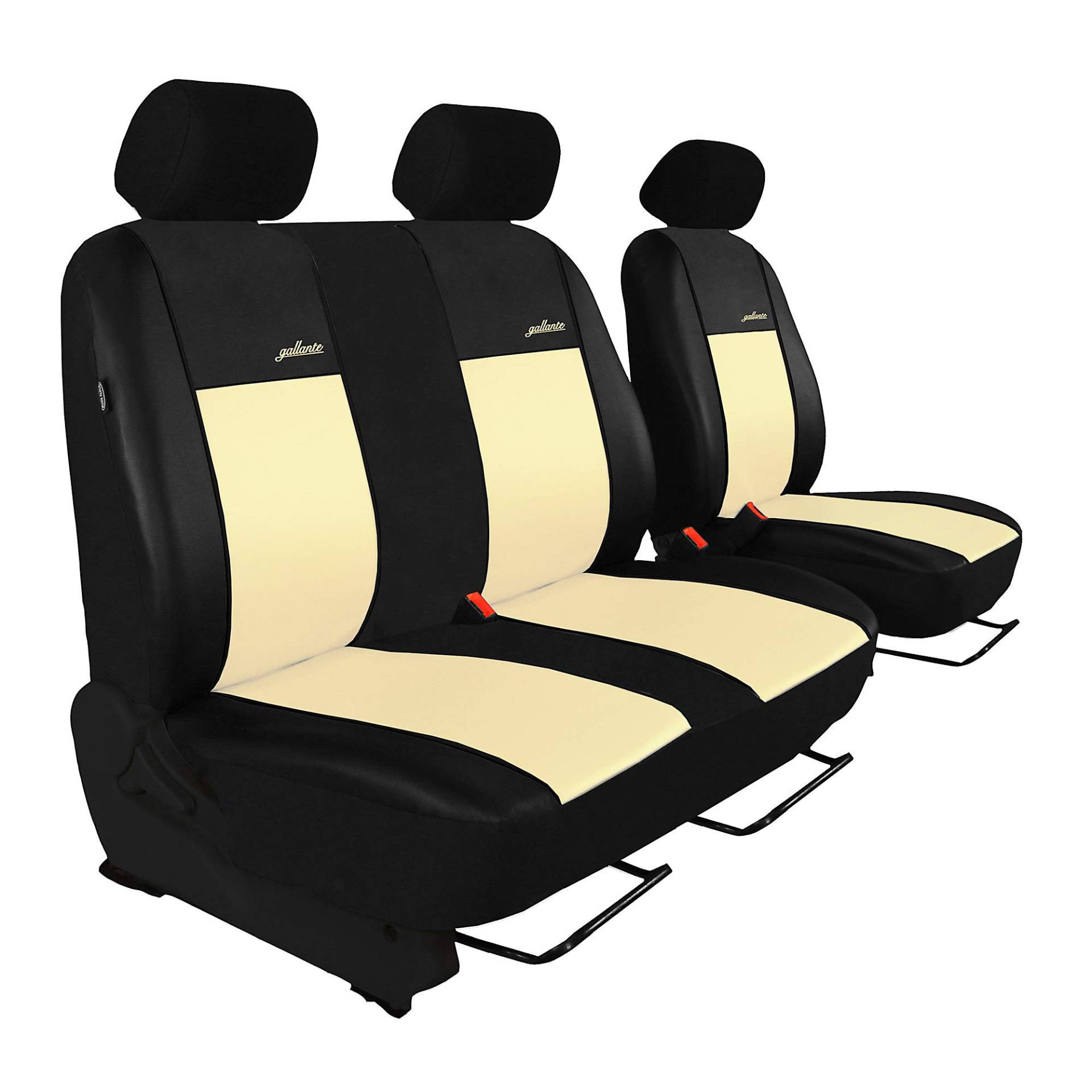 saferide | Maß Autositzbezüge Beige 1+2 Front Transporter Sitzbezüge Sitzbezug Schonbezug Schonbezüge Autoschonbezug Autositzbezug Sitzauflagen Sitzschutz Gallante Premium saferide | Maß Autositzbezüge Beige 1+2 Front Transporter Sitzbezüge Sitzbezug Schonbezug Schonbezüge Autoschonbezug Autositzbezug Sitzauflagen Sitzschutz Gallante Premium von Saferide