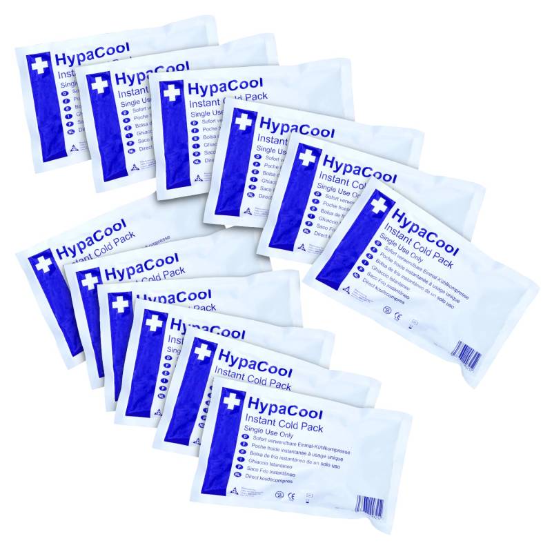 Safety First Aid Q2290PK12 Standard Instant Cold Pack, Standard (Pack of 12) von Safety First Aid Group