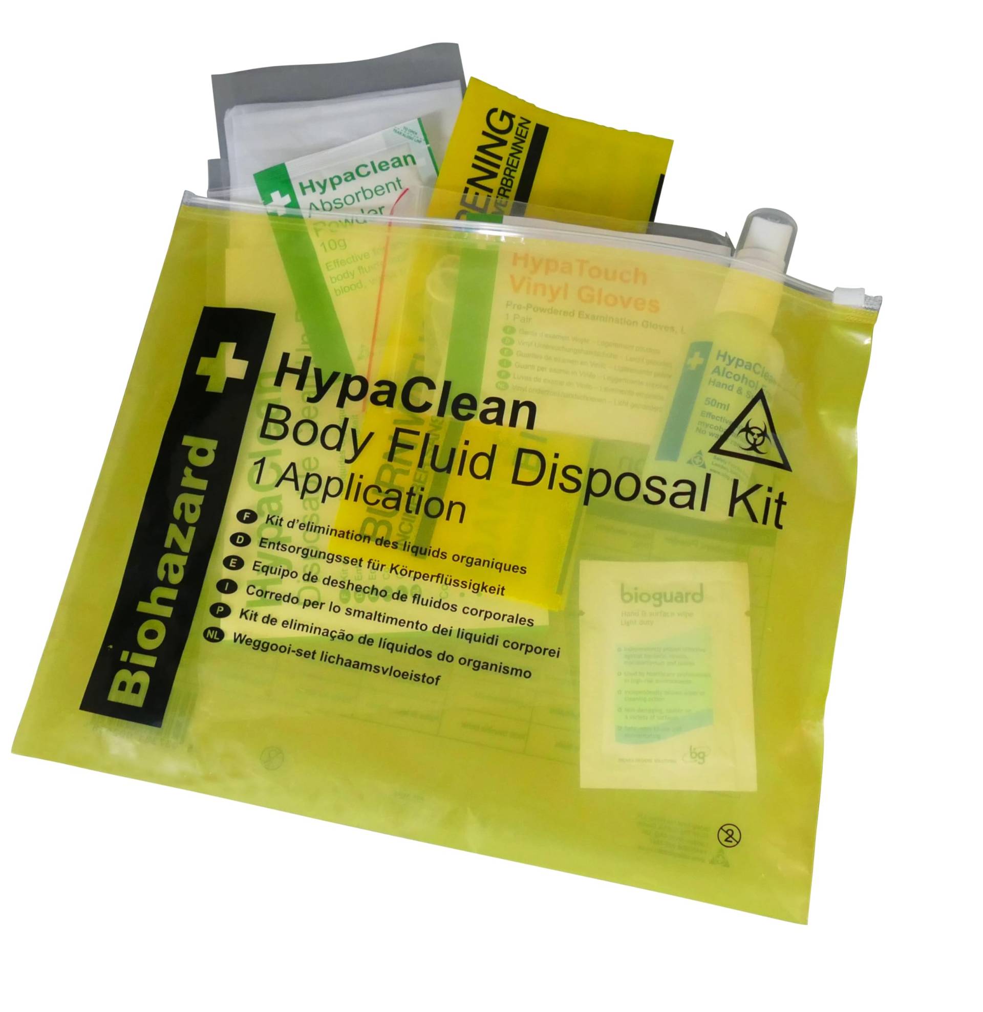 Safety First Aid k418 a Hypaclean Körperflüssigkeit Entsorgung Kit von Safety First Aid Group