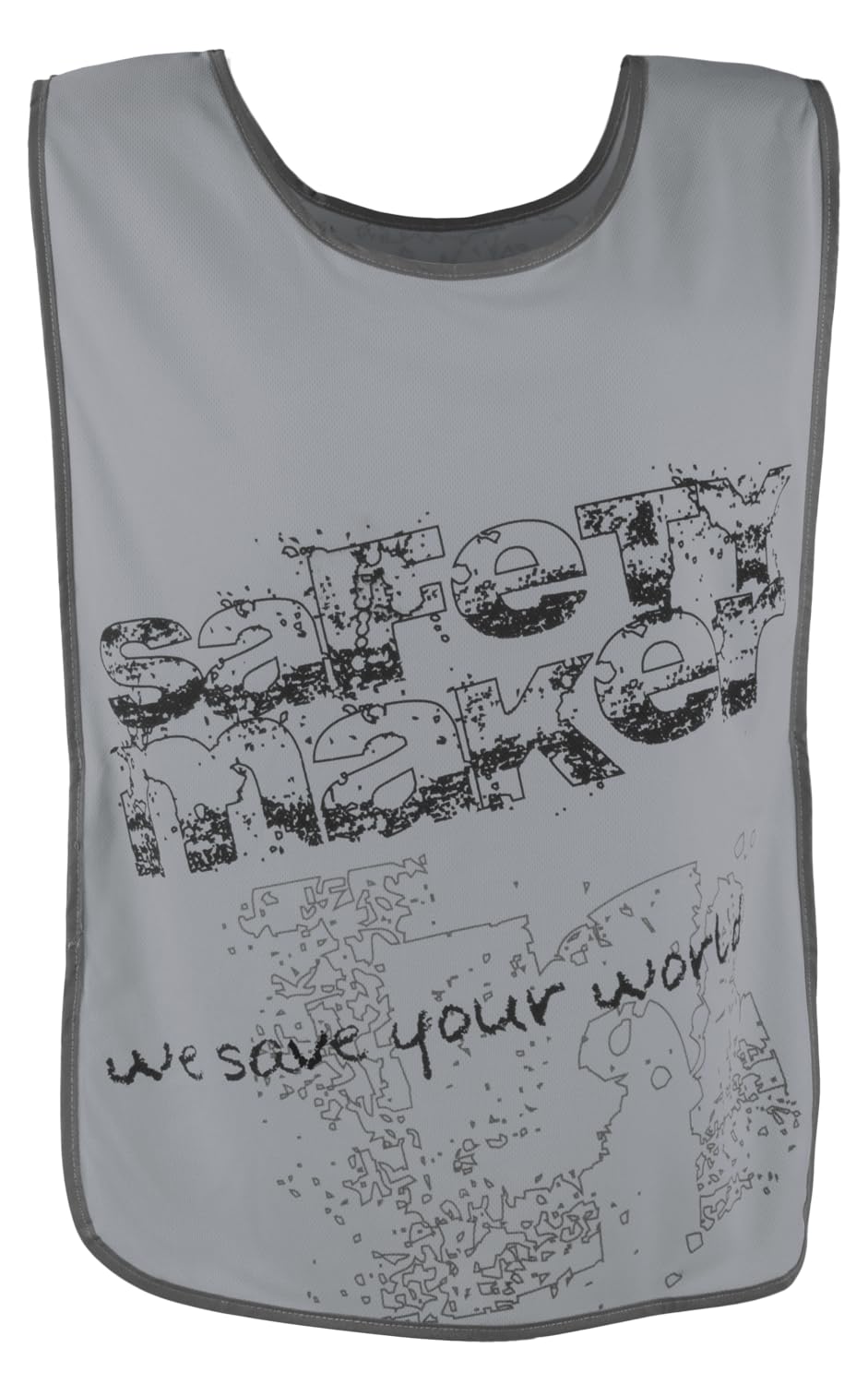 Walser Reflektierende Freizeitweste L-XL Silber von Walser