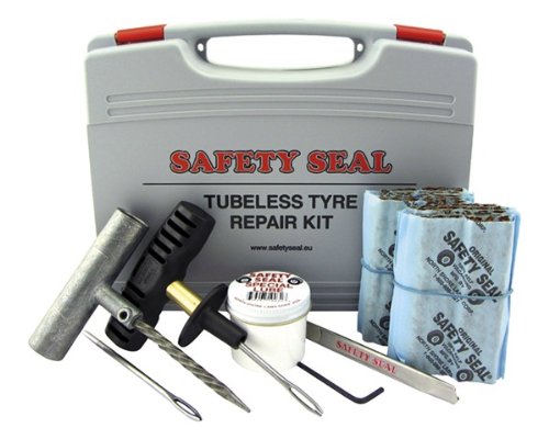 Reifenreparatur-Basis Set "Safety Seal " für PKW, die ultimative Reparatur von Reifen, TÜV-geprüft von Safety Seal