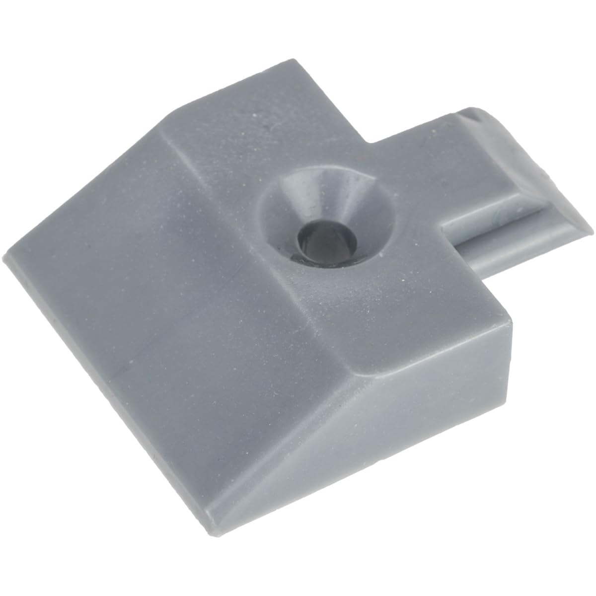 Endkappe für Airlineschiene Einsteckkappe Zurrschiene eckig Kunststoff grau eckige Form (1 Stück) von Safetytex