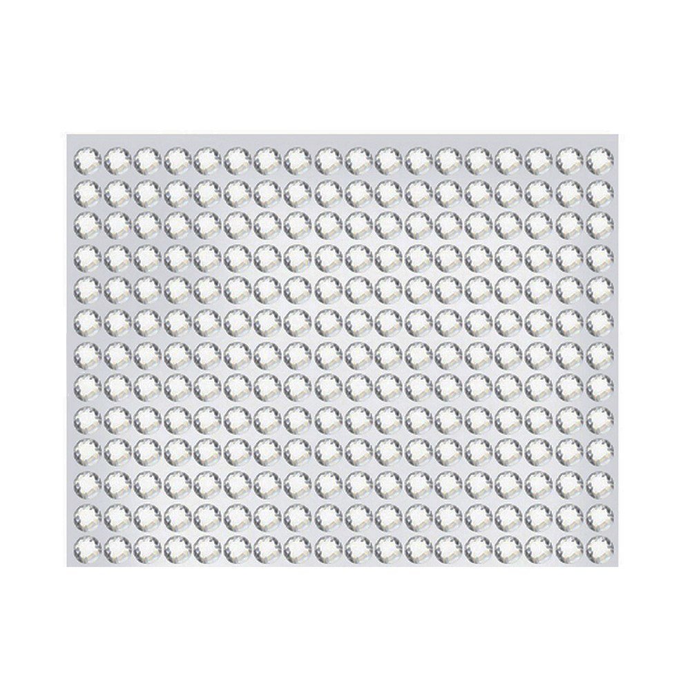 Sahkgye 504 Stueck 6mm DIY Bling Selbstklebende Strass Sticker von Sahkgye