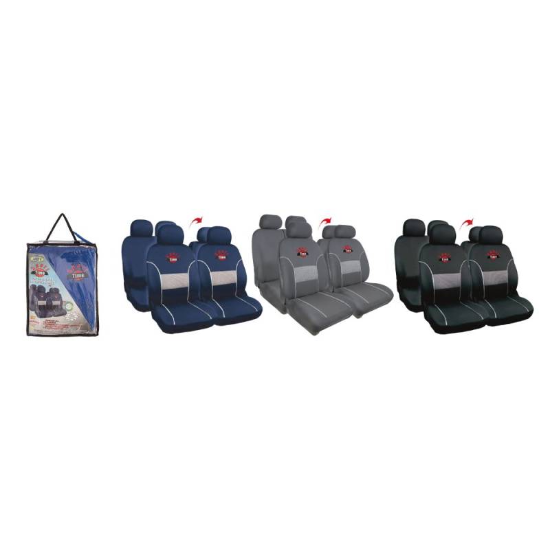 Saife 282548 Set komplett Kissenbezug Auto Sport Time, Mehrfarbig von Saife