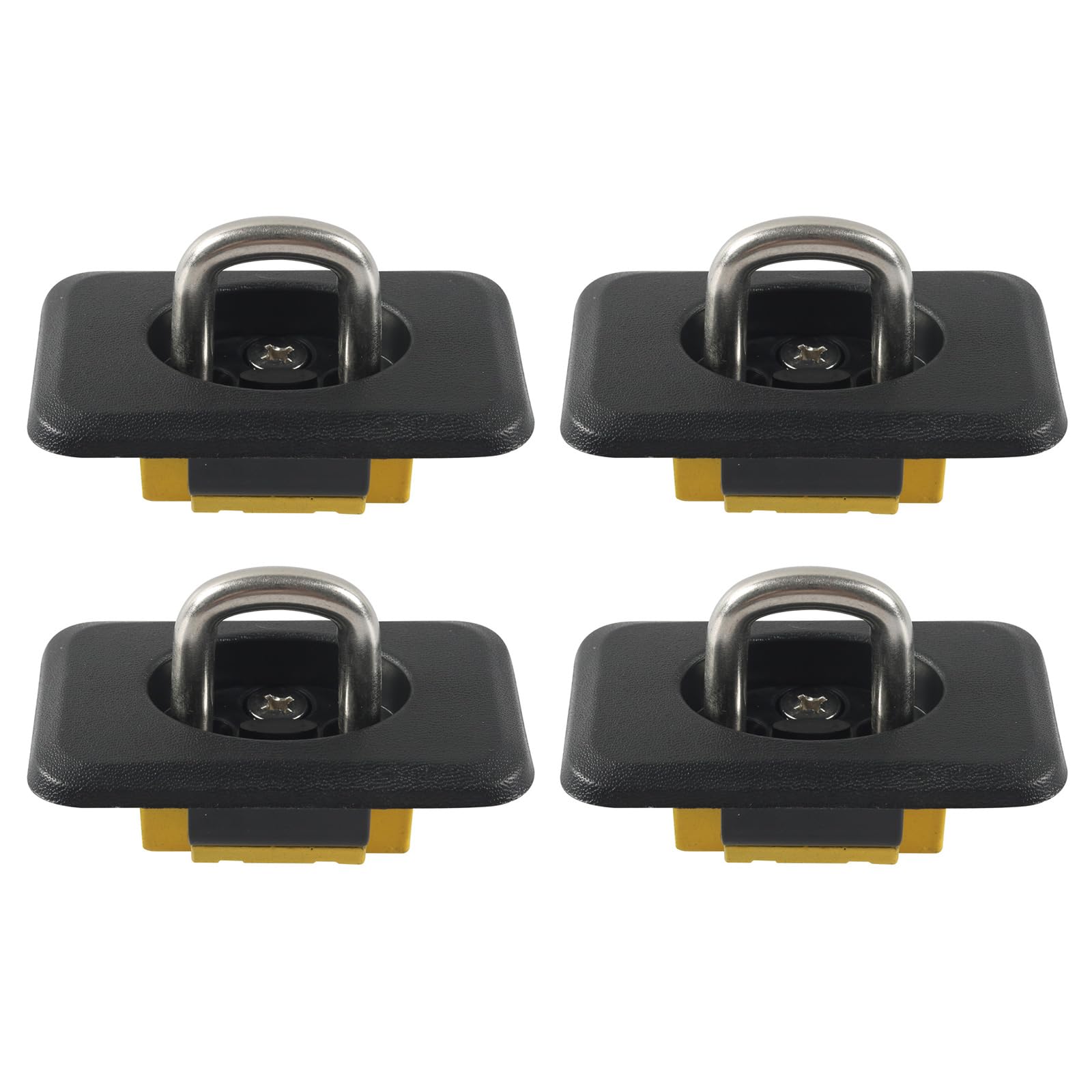 Saiyana 4pcs Einziehbare Ringe Binden Downs Set Stabile Frachtkrawatten Verankerungen Mit Versenkbaren Ringen Einfache Installationen Für LKW Betten Saiyana 4pcs Einziehbare Ringe Binden Downs Set Stabile Frachtkrawatten Verankerungen Mit Versenkbaren Ringen Einfache Installationen Für LKW Betten von Saiyana