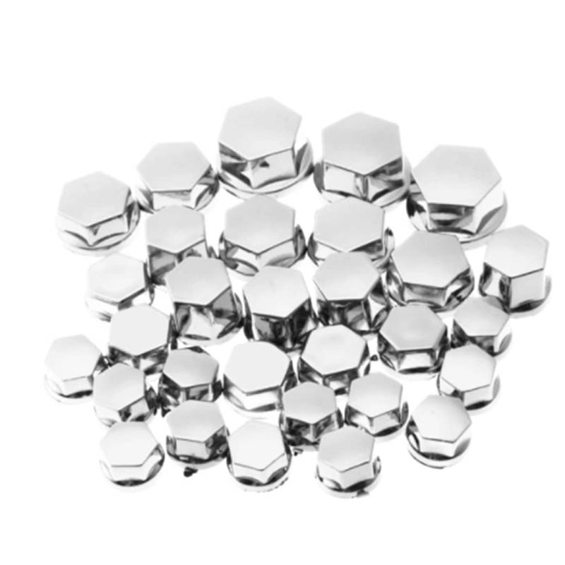 Saiyana Roller Außendekoration 30pcs Schutz Für Die Schalenabdeckung Für Radschraubenschraubenschraubendeckelabdeckung von Saiyana