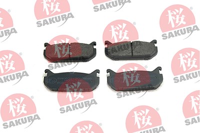 Sakura Bremsbelagsatz, Scheibenbremse [Hersteller-Nr. 601-30-3580] für Ford Usa, Mazda von Sakura