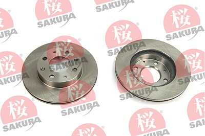 Sakura Bremsscheibe [Hersteller-Nr. 604-40-6640] für Honda, Rover von Sakura