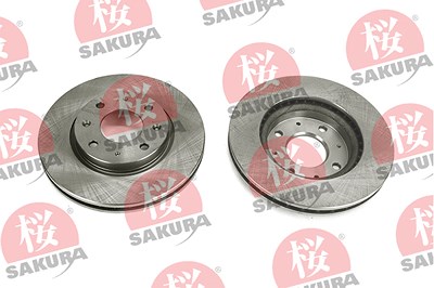 Sakura Bremsscheibe [Hersteller-Nr. 604-03-8818] für Kia von Sakura