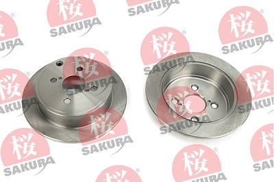 Sakura Bremsscheibe [Hersteller-Nr. 605-20-3712] für Toyota von Sakura