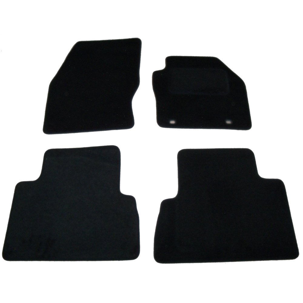 SAKURA Ford C-MAX Fußmatten passend für Modelle ab 2010 schwarz von sakura