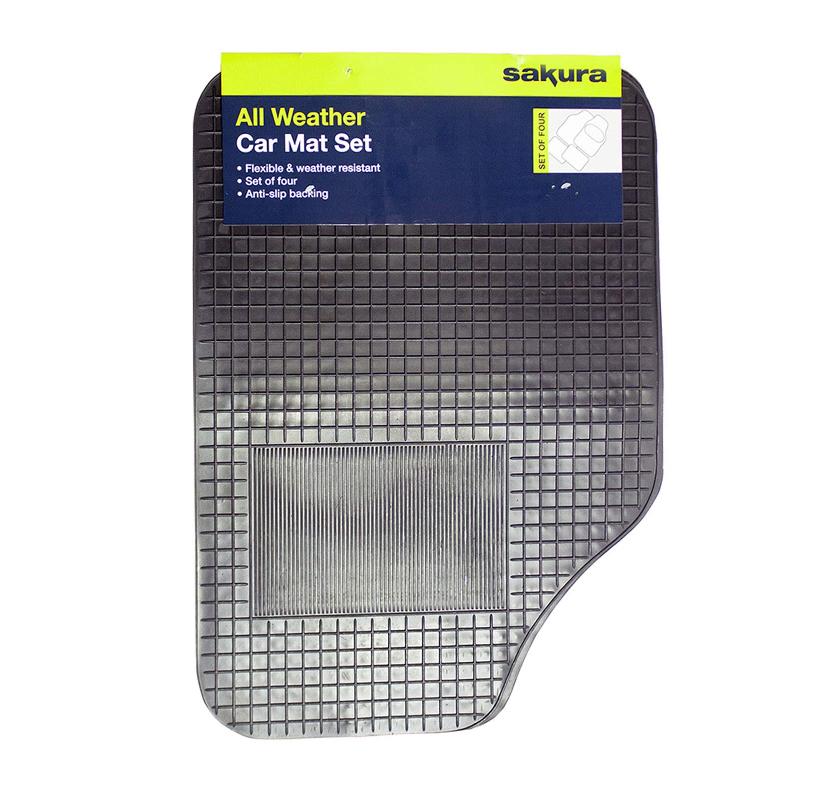Sakura SS3600 Universal Gummi-Matte Set, Schwarz Schwarz Sakura SS3600 Universal Gummi-Matte Set, Schwarz Schwarz von sakura