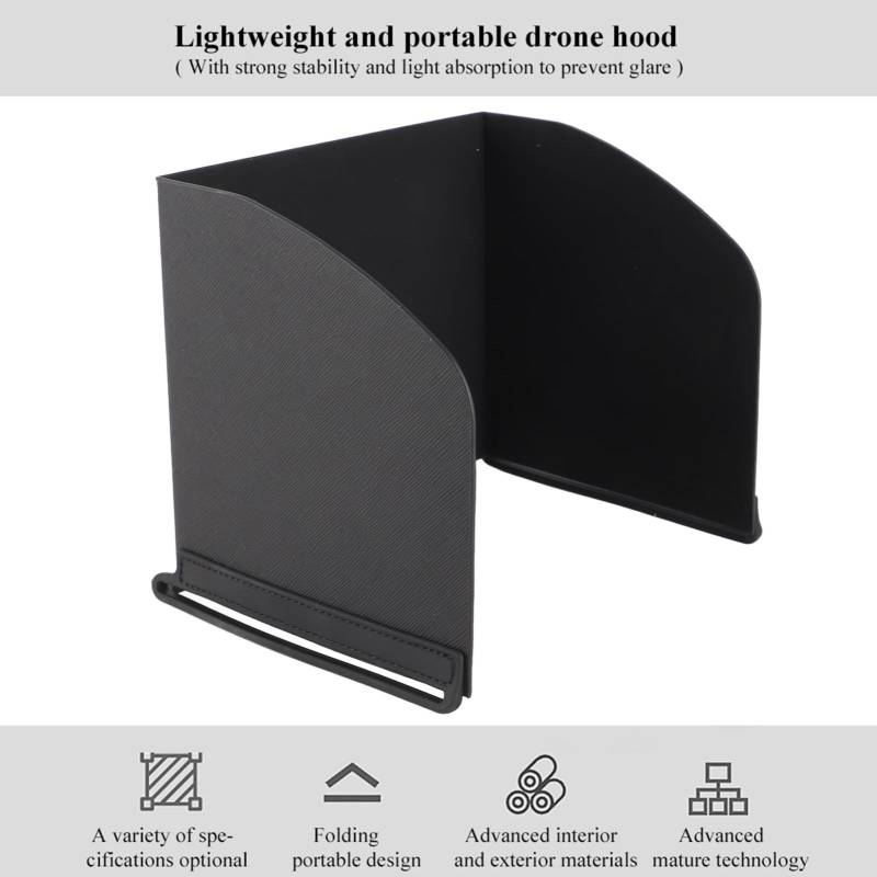 Fernbedienung Monitor Sun Hood Accessoire Kompatibel mit Spark, Phantom 3/4, Osmo-Drohnen-Wear-resistente Umweltfreundliche Telefonsonnenschatten, Tablet-Sonnenschatten (L168) von Saluaqui