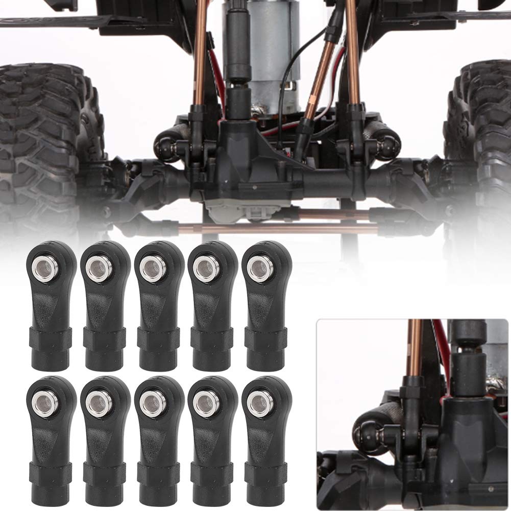 Präzisionstechnik M4 Linkage -Stange Endbällchen Gelenkkopf für Optimale Leistung - 10pcs für 4 1/10 RC Autozubehör Angepasst von Saluaqui