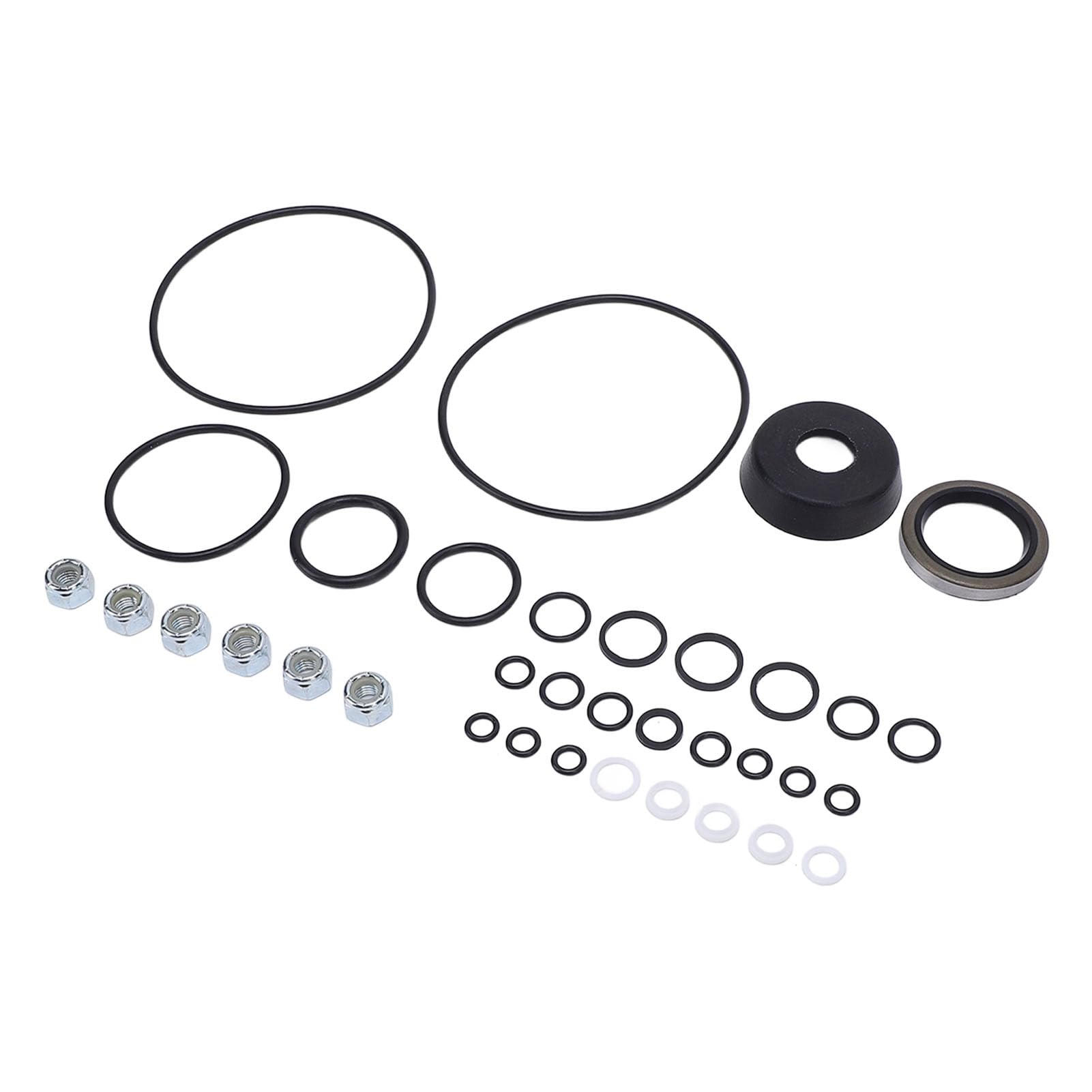 Saluaqui Komplette Schneepflug-Seal-Kit 35pcs für Meyer E-46 E-47 E-57 E-58H Pumpen Gummi-Abriebfest für eine Optimale Schneefindungsleistung Saluaqui Komplette Schneepflug-Seal-Kit 35pcs für Meyer E-46 E-47 E-57 E-58H Pumpen Gummi-Abriebfest für eine Optimale Schneefindungsleistung von Saluaqui
