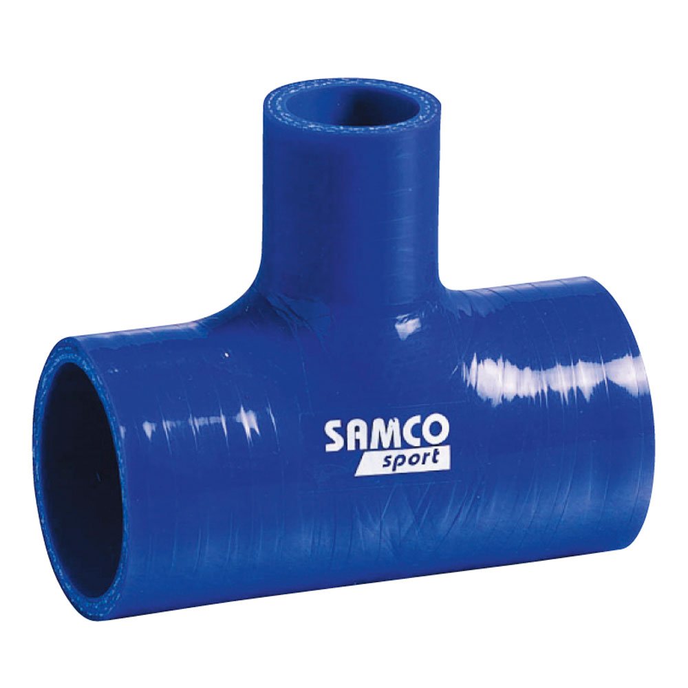 Samco Silikonschlauch T-Stück 25mm - Länge:102mm - Ø51mm - Blau von Samco Sport