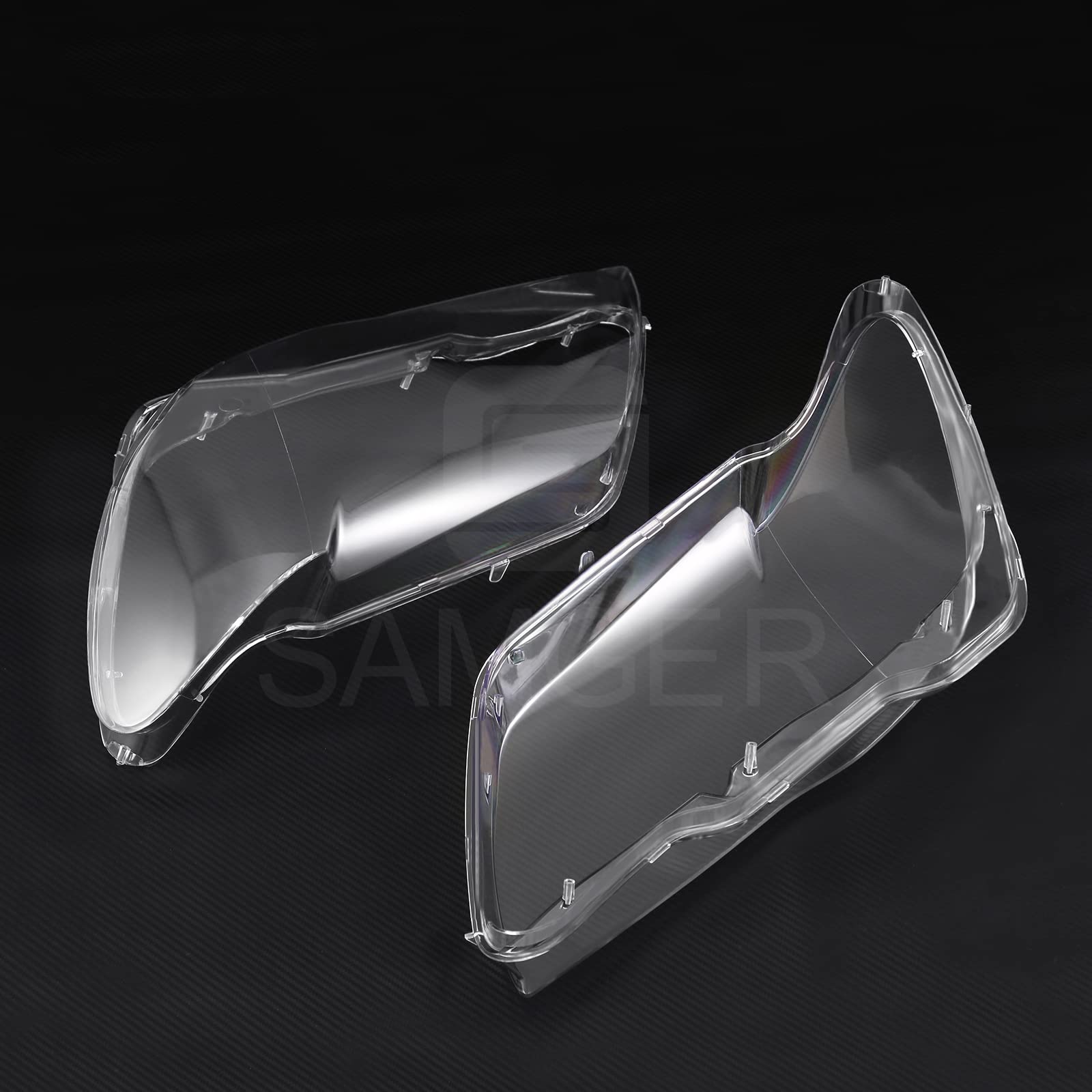 Samger 2 Stück Lichtscheibe Scheinwerfer Abdeckung Frontscheinwerfer Linsenabdeckung Fit Für 2005-2008 BMW 7 Series E66 Samger 2 Stück Lichtscheibe Scheinwerfer Abdeckung Frontscheinwerfer Linsenabdeckung Fit Für 2005-2008 BMW 7 Series E66 von Samger Samger