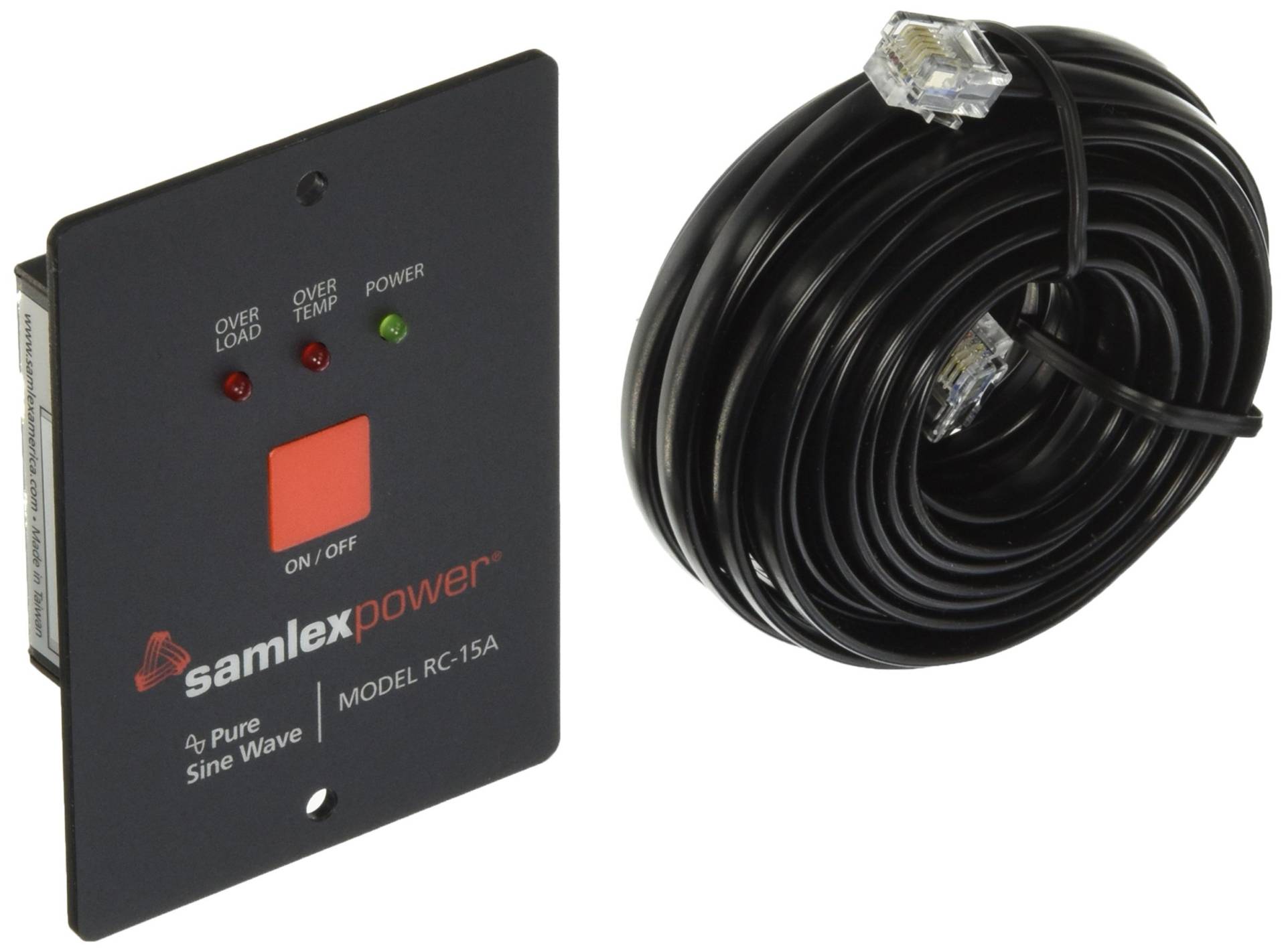 Samlex Solar rc-15 a PST-Serie Fernbedienung für 600–1000 Watt Modelle von Samlex America